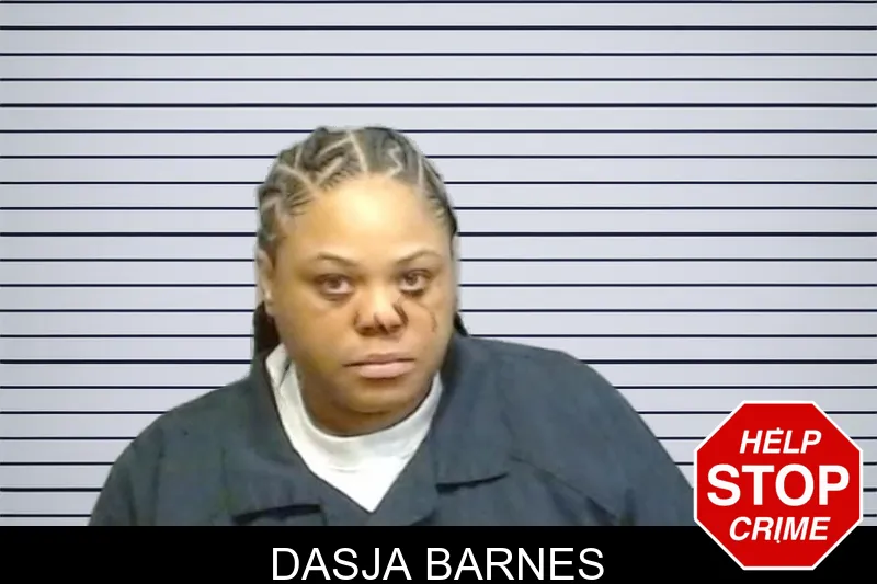 Dasja Barnes mugshot