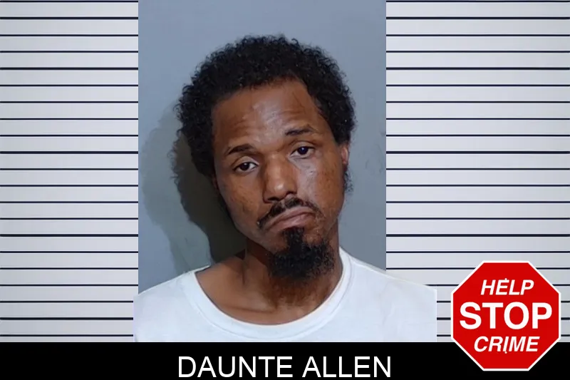 Daunte Allen mugshot