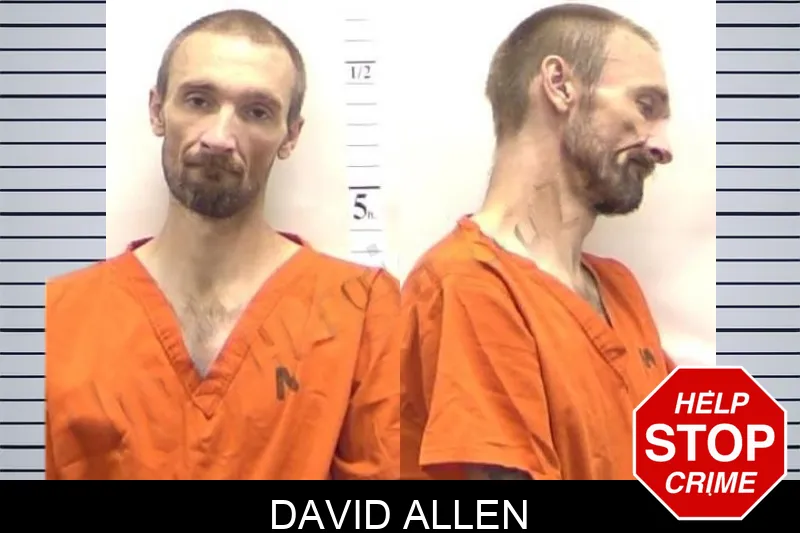 David Allen mugshot