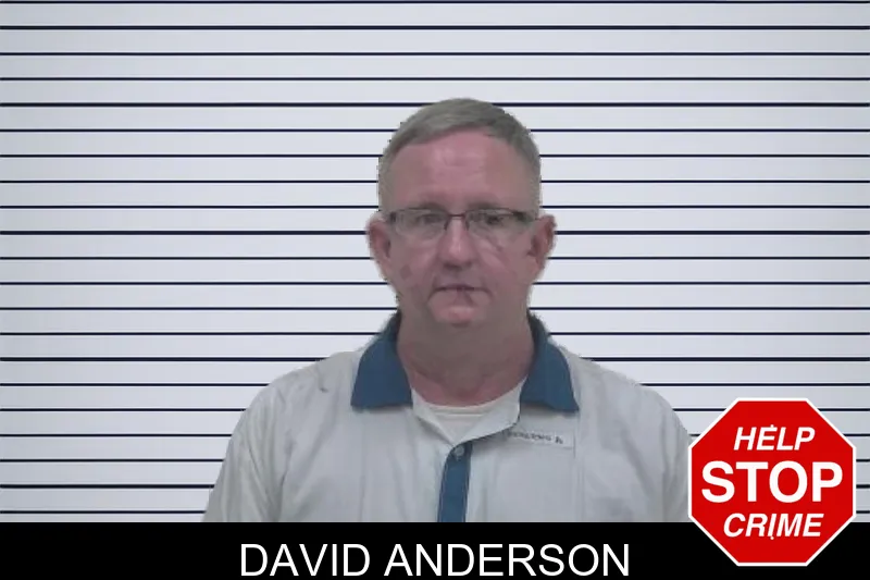 David Anderson mugshot