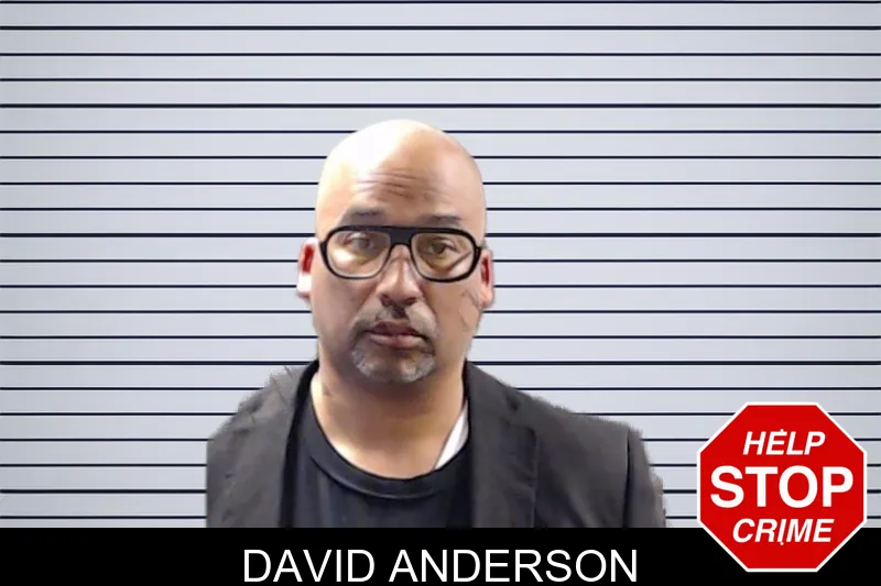 David Anderson mugshot