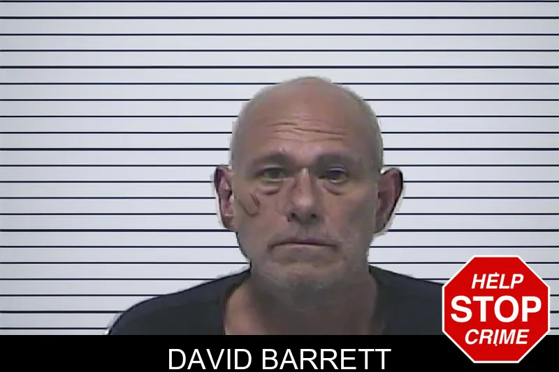 David Barrett mugshot