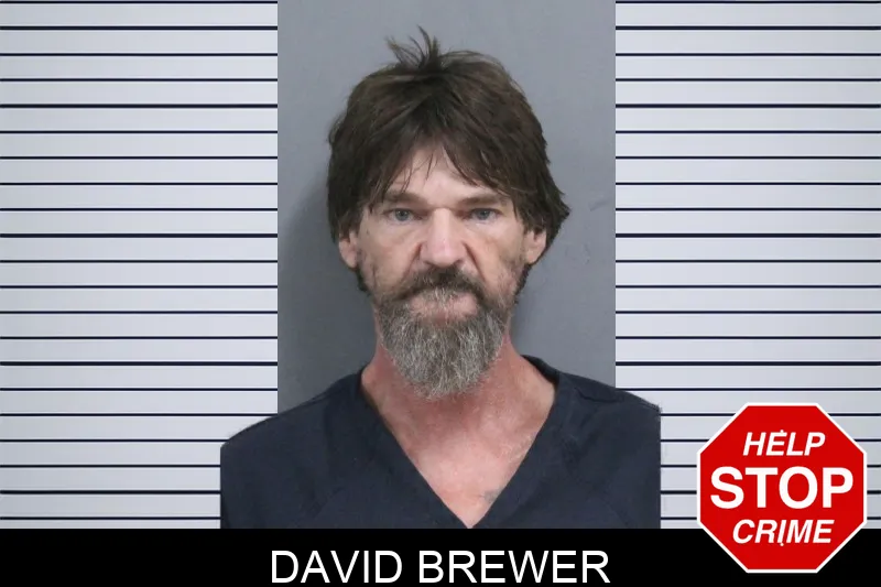 David Brewer mugshot