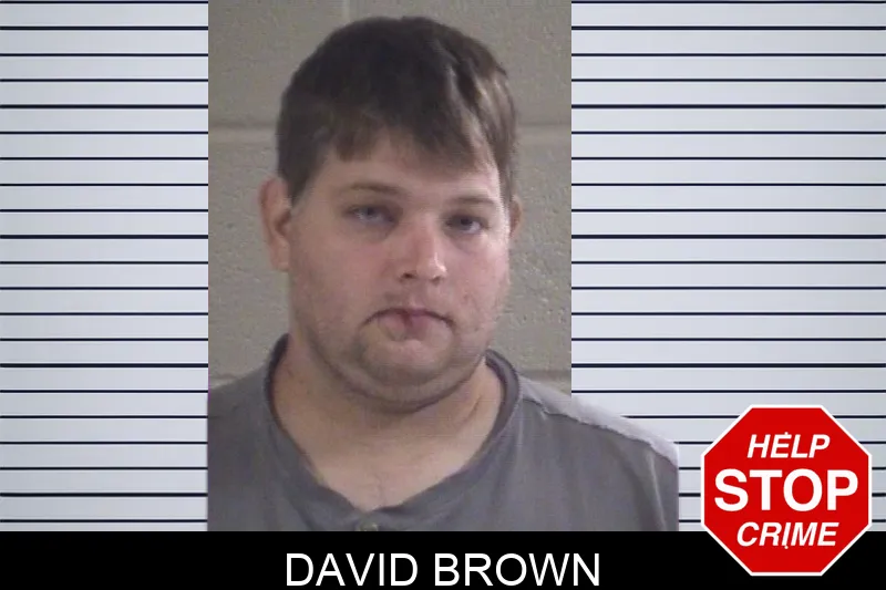 David Brown mugshot