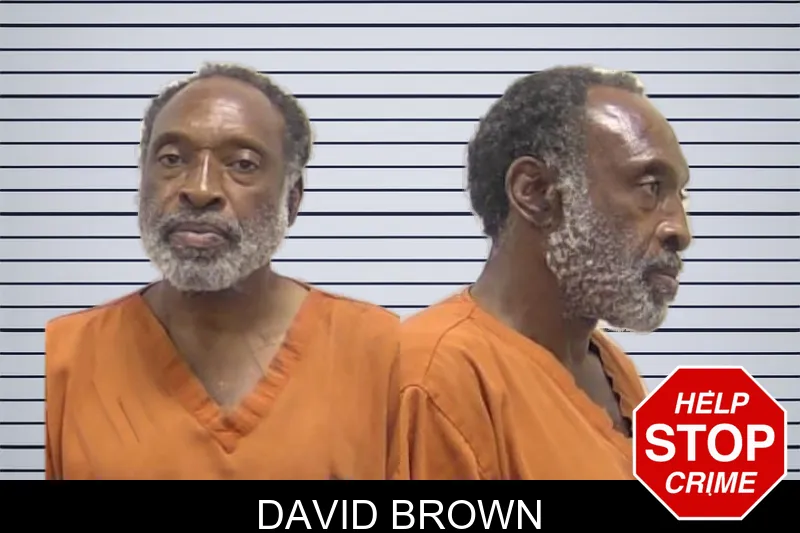 David Brown mugshot