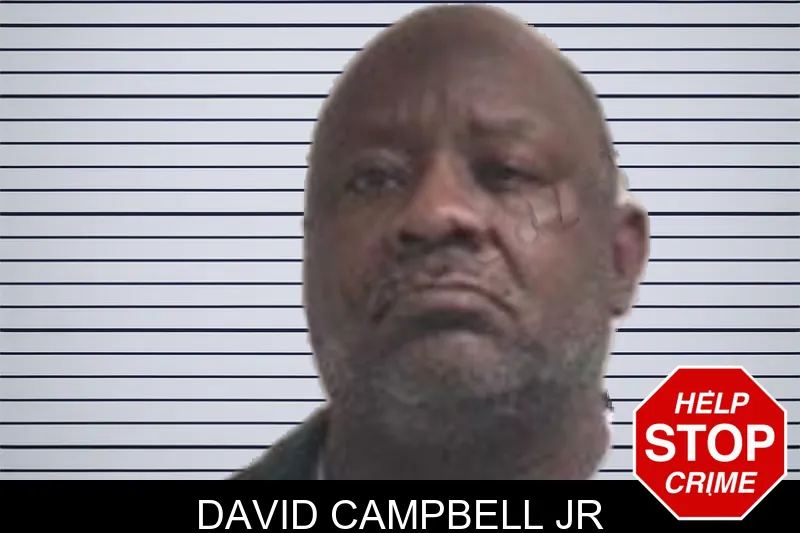 David Campbell Jr mugshot