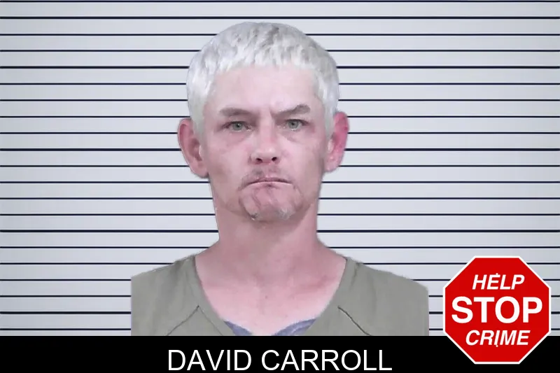 David Carroll mugshot