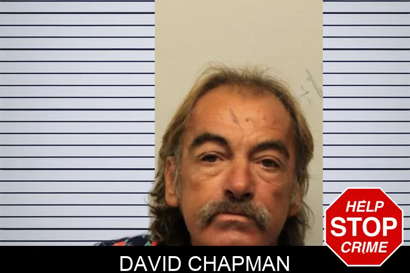 David Chapman mugshot