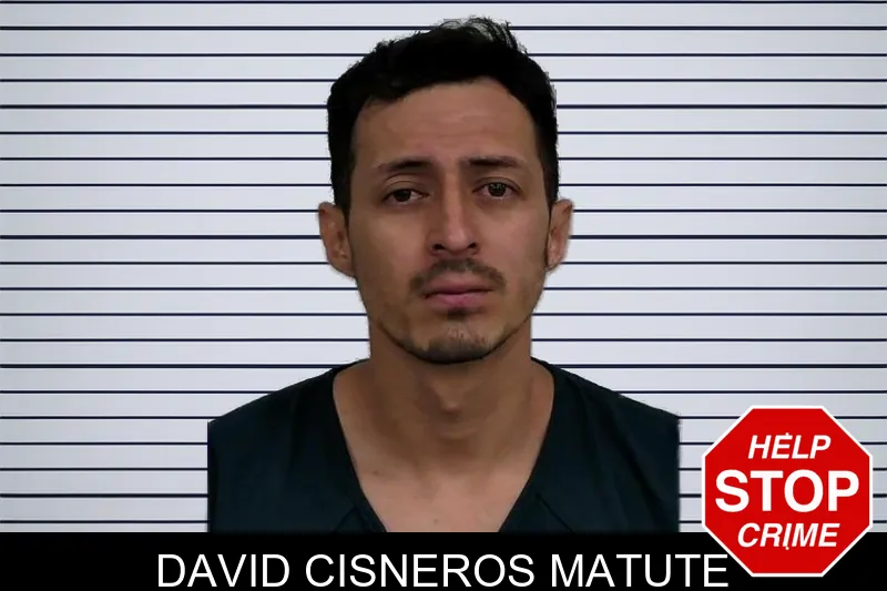 David Cisneros Matute mugshot