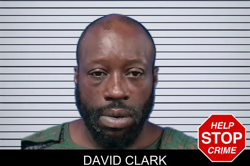David Clark mugshot