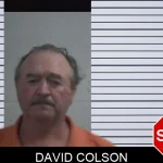 David Colson mugshot