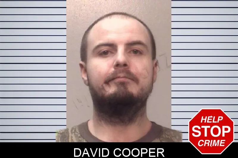 David Cooper mugshot