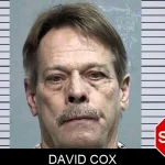 David Cox mugshot
