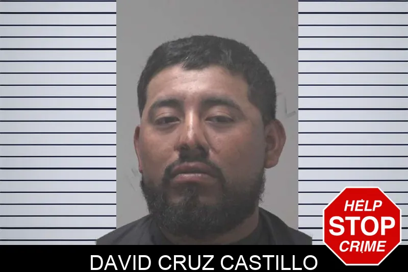 David Cruz Castillo mugshot
