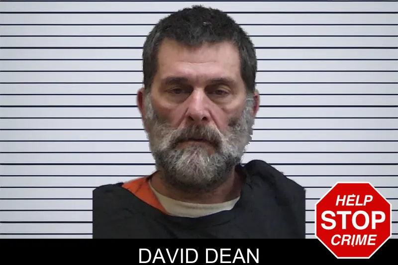 David Dean mugshot