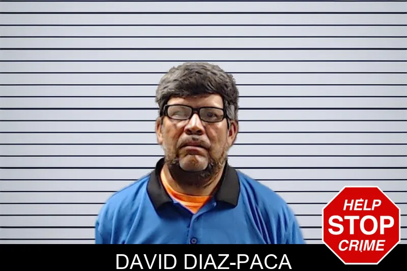 David Diaz-Paca mugshot