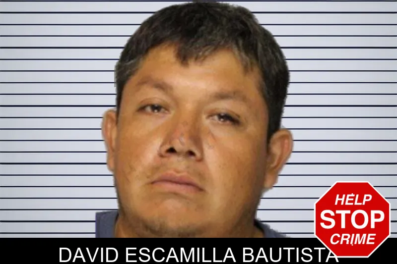 David Escamilla Bautista mugshot