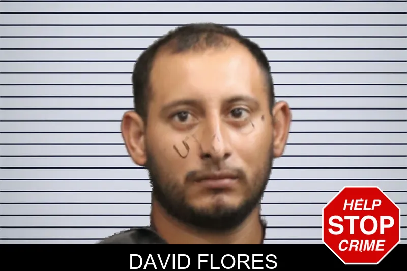 David Flores mugshot