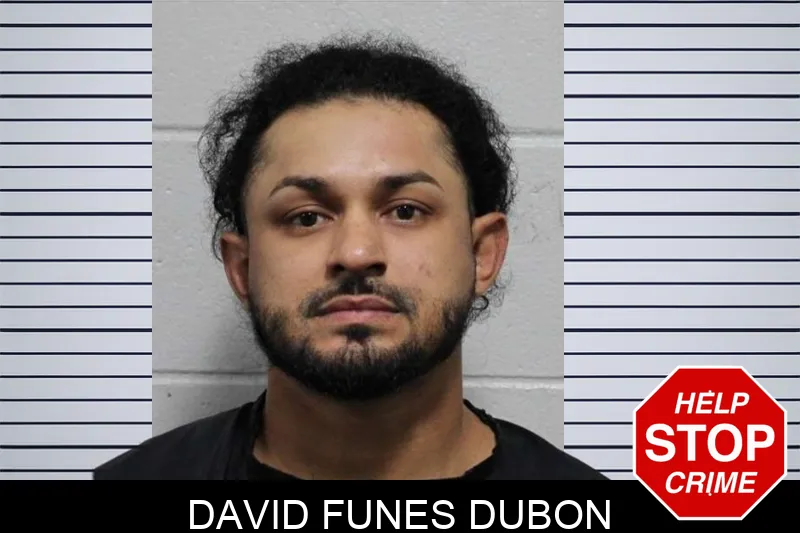 David Funes Dubon mugshot