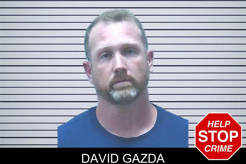 David Gazda mugshot