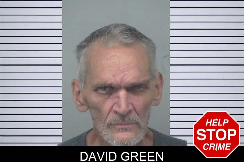 David Green mugshot