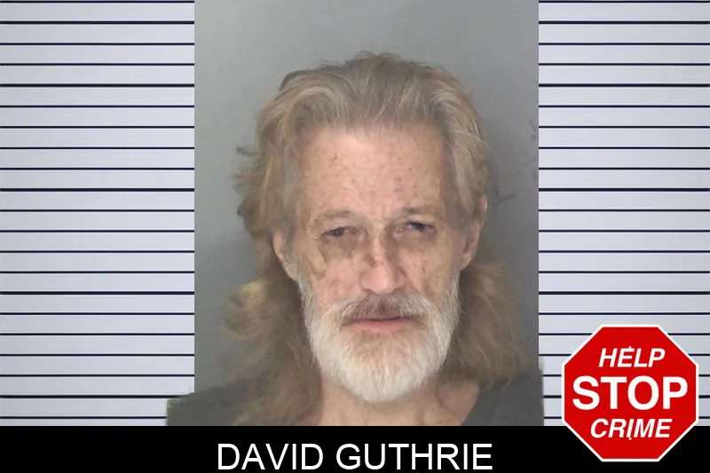 David Guthrie mugshot