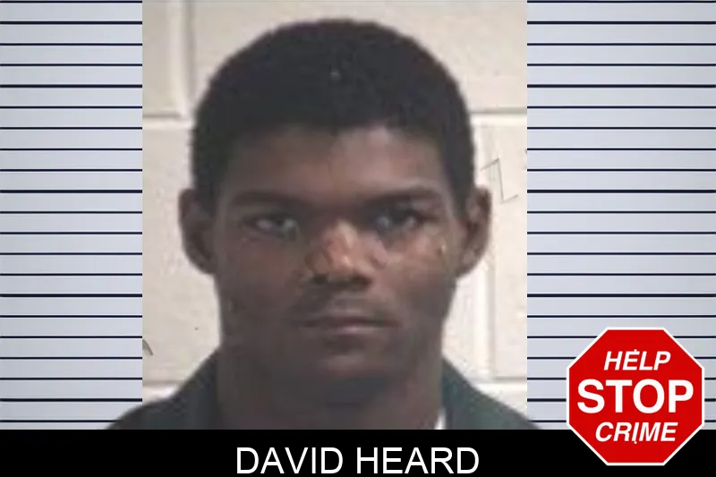 David Heard mugshot