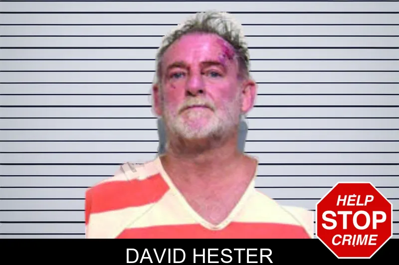 David Hester mugshot