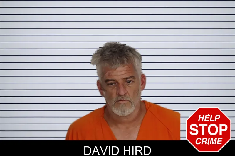David Hird mugshot