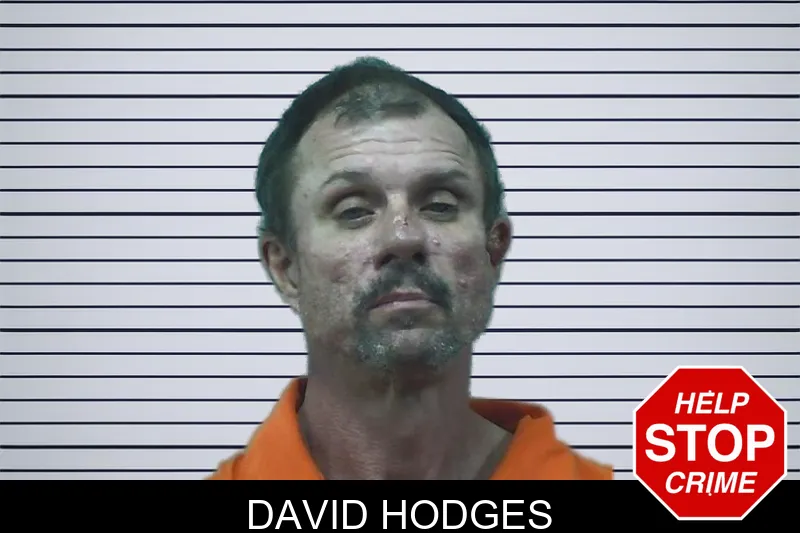 David Hodges mugshot