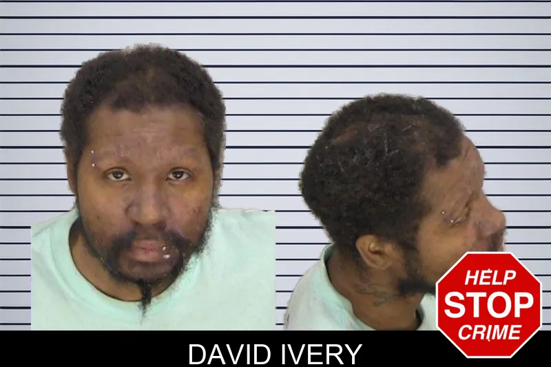 David Ivery mugshot
