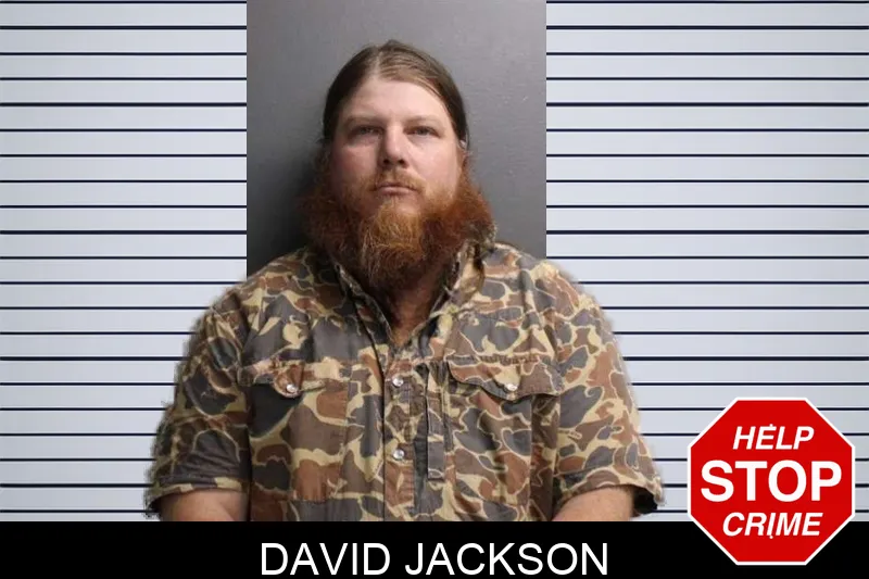 David Jackson mugshot