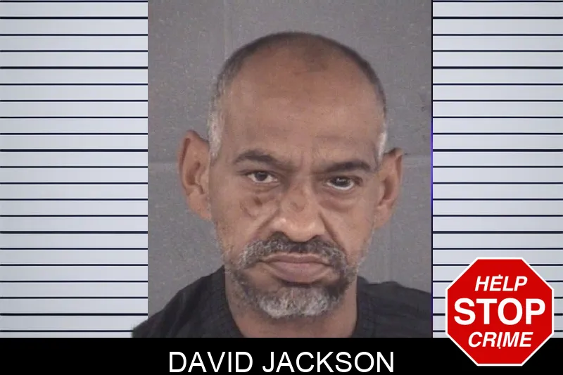 David Jackson mugshot
