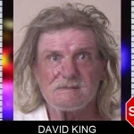 David King mugshot