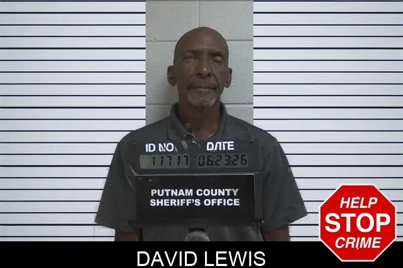 David Lewis mugshot