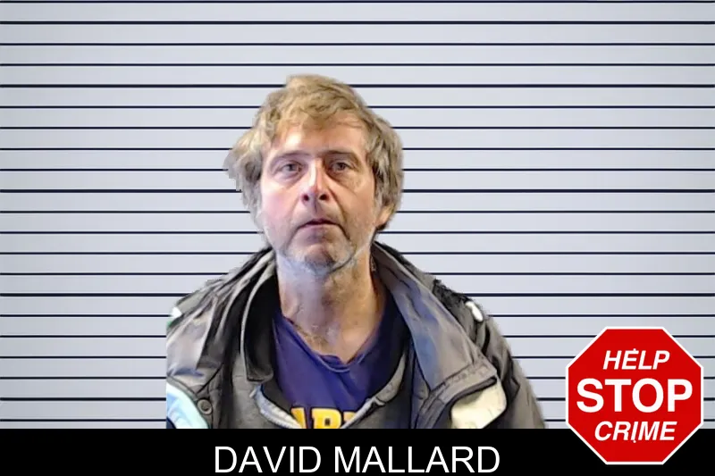 David Mallard mugshot