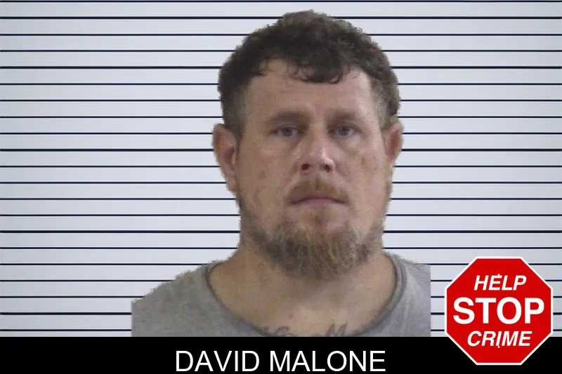 David Malone mugshot