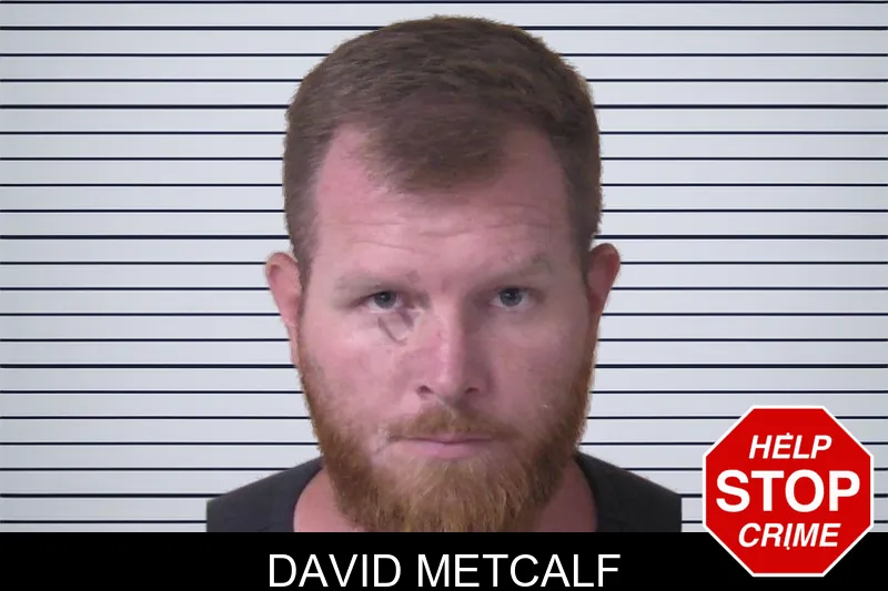 David Metcalf mugshot