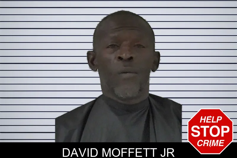 David Moffett Jr mugshot