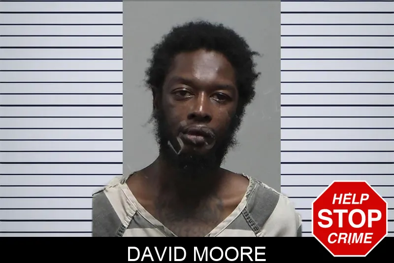 David Moore mugshot