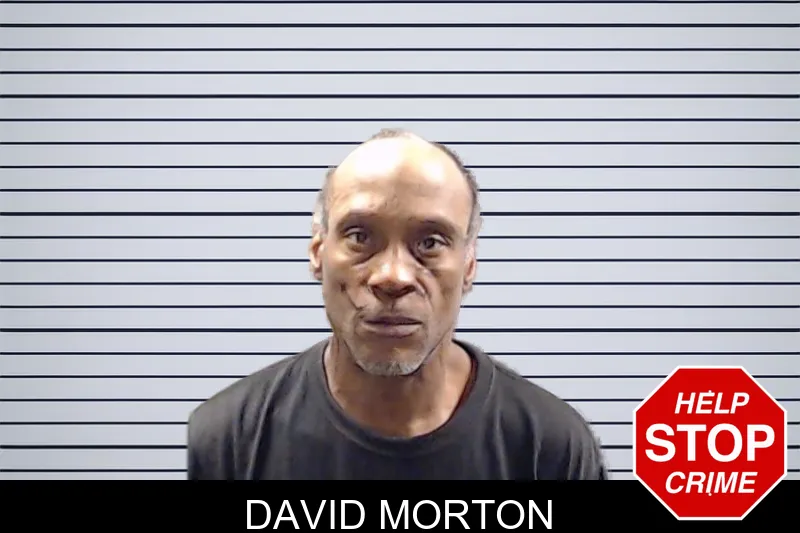 David Morton mugshot