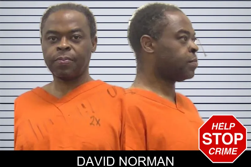 David Norman mugshot