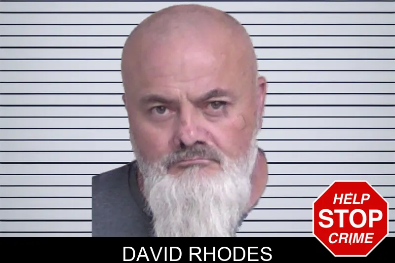 David Rhodes mugshot