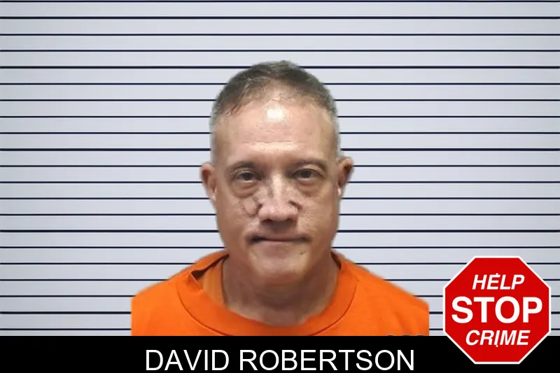 David Robertson mugshot