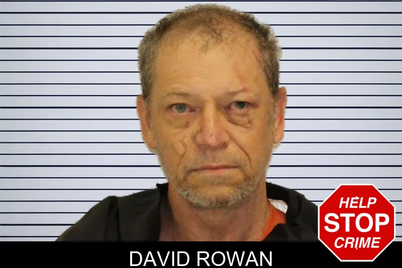 David Rowan mugshot