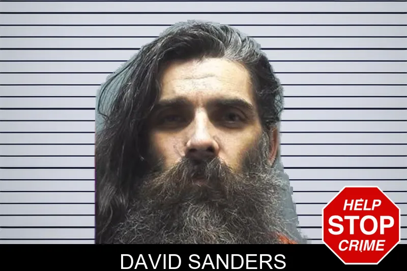 David Sanders mugshot