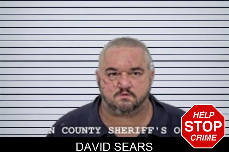 David Sears mugshot