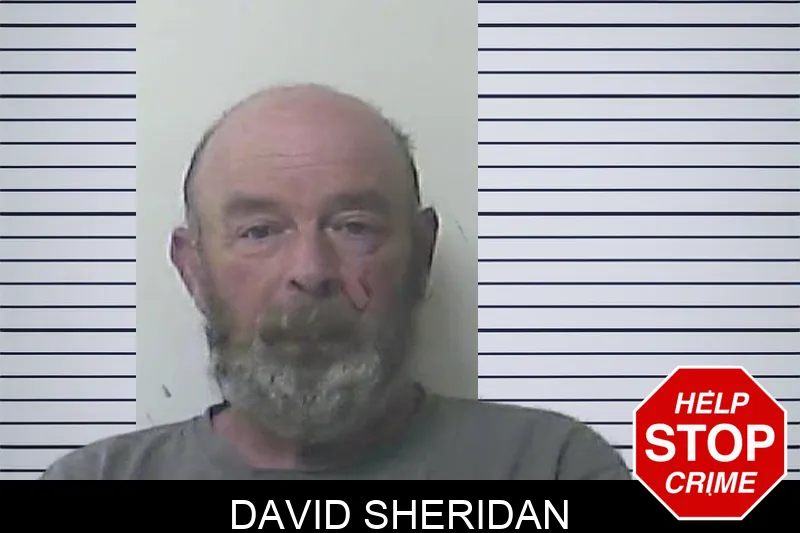 David Sheridan mugshot