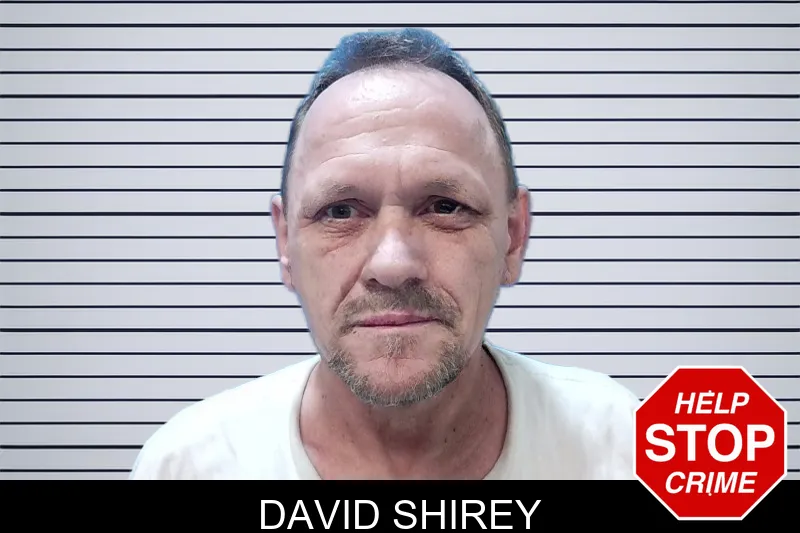 David Shirey mugshot