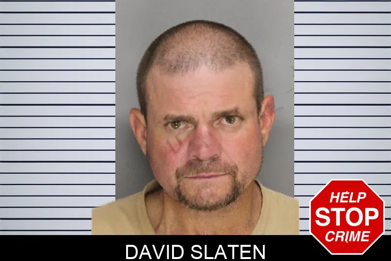 David Slaten mugshot